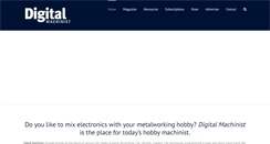 Desktop Screenshot of digitalmachinist.net